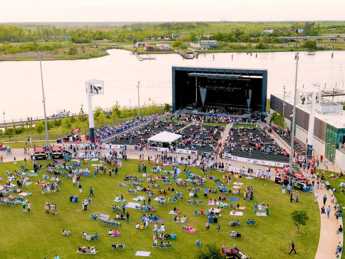 Live Oak Bank Pavilion Wilmington NC summer events guide 2026